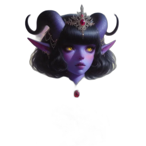 crown, mask, face, staff, fantasy art, concept art, 3d render, photorealistic transparent PNG cut-out