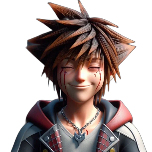 face, jacket, mask, concept art, 3d render, photorealistic, pixel art, animated transparent PNG cut-out