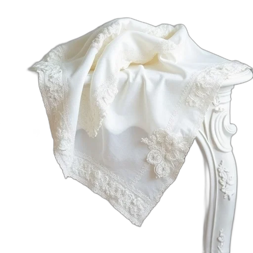dress, jacket, crown, mask, white, fabric, floral, pattern transparent PNG cut-out