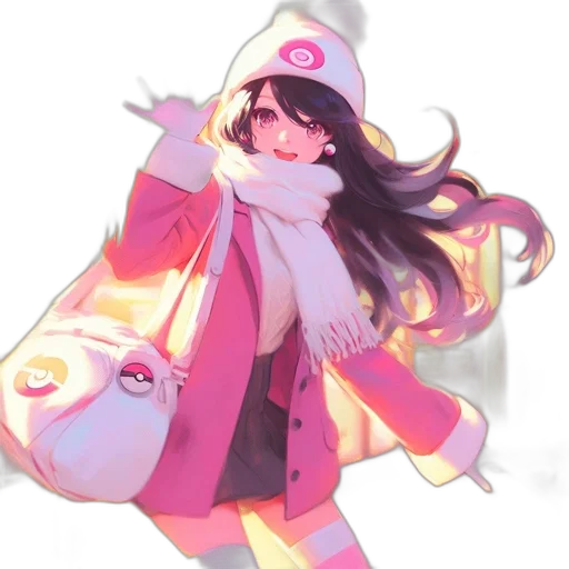 staff, jacket, hat, mask transparent PNG cut-out