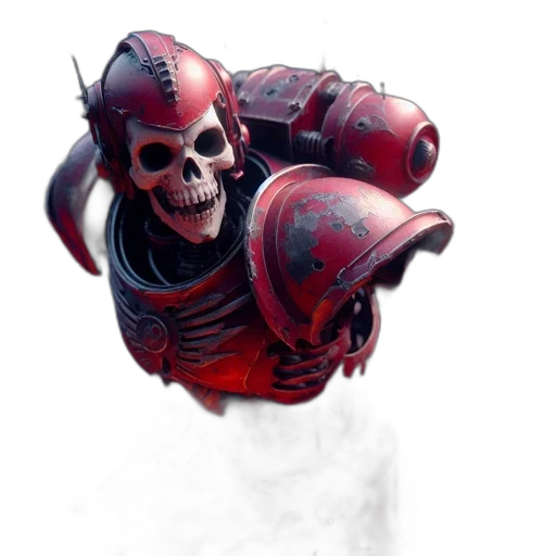 robot, mask, weapon, face, concept art, 3d render, fantasy art, photorealistic transparent PNG cut-out