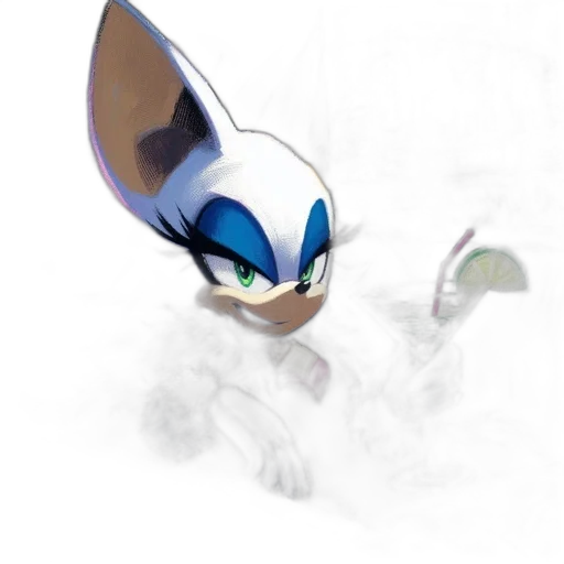 mask, creature, animal, staff, concept art, 3d render, fantasy art, comic book art transparent PNG cut-out