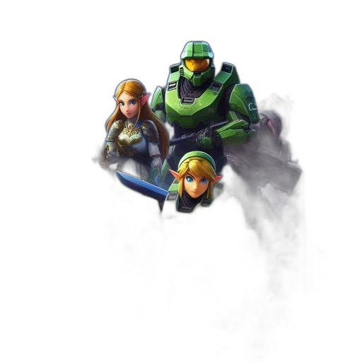 robot, weapon, concept art, pixel art, fantasy art, comic book art, fog, underwater transparent PNG cut-out