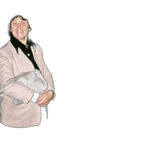 jacket, umbrella, staff, face transparent PNG cut-out