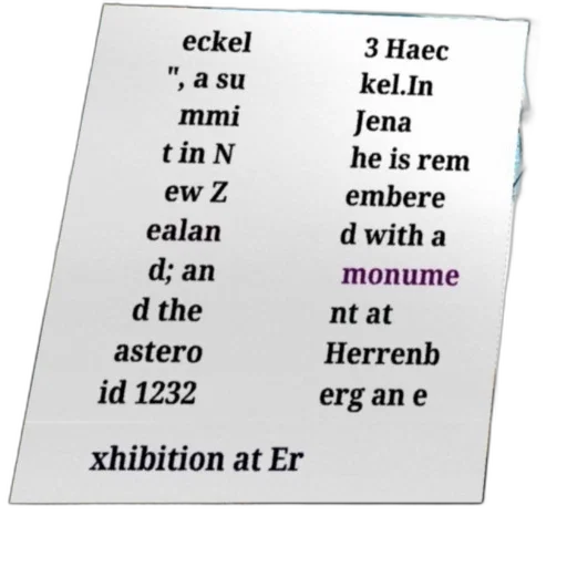 poster, text, about, haeckel, summit, new, zealand, asteroid transparent PNG cut-out