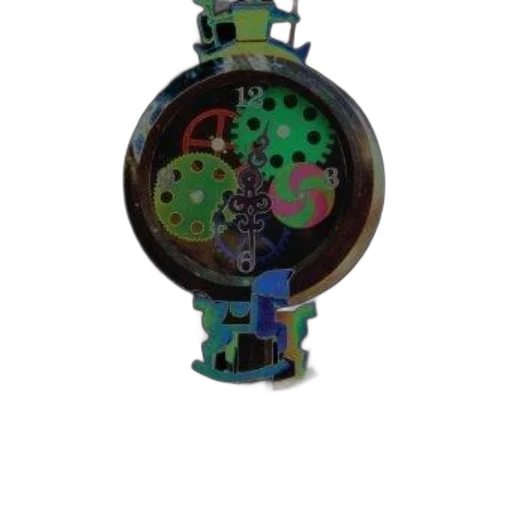 jewelry, bottle, crown, 3d render, colorful, abstract, clock, text transparent PNG cut-out