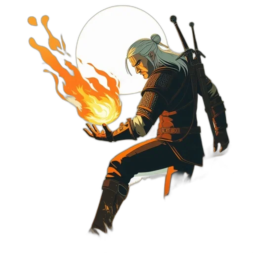 staff, sword, weapon, dragon, concept art, fantasy art, comic book art, pixel art transparent PNG cut-out