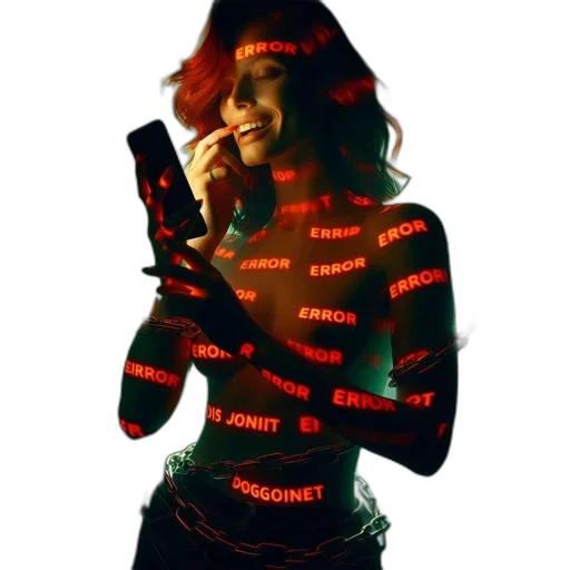 jacket, dress, weapon, robot, cyberpunk, concept art, pixel art, neon lights transparent PNG cut-out