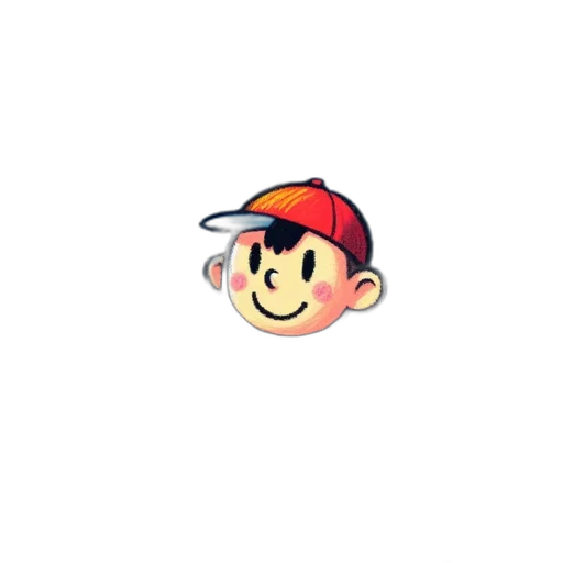 hat, staff, face, crown, pixel art, cartoon, 3d render, concept art transparent PNG cut-out