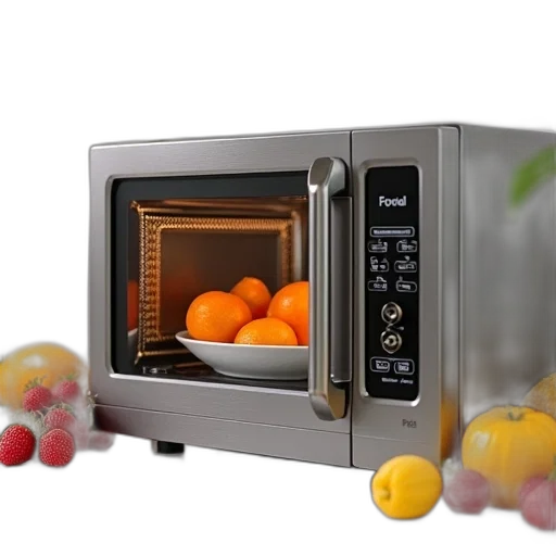 food, 3d render, photorealistic, microwave transparent PNG cut-out