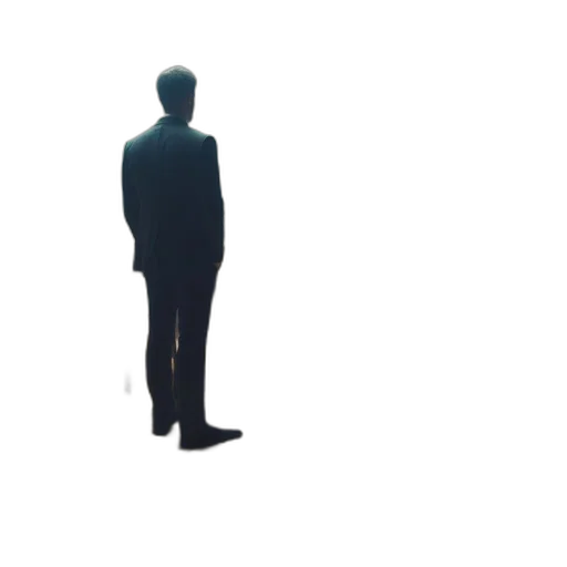 staff, jacket, robot, face, 3d render, concept art, dimly, lit transparent PNG cut-out
