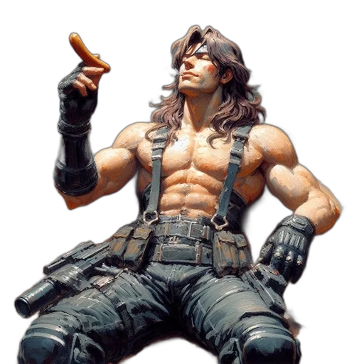 food, weapon, sword, concept art, photorealistic, pixel art, fantasy art, muscular transparent PNG cut-out