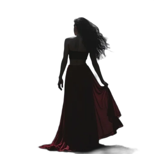 dress, crown, concept art, fantasy art transparent PNG cut-out