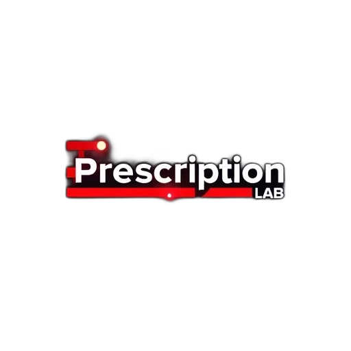 3d render, second, image, close-up, prescription, lab, logo, first transparent PNG cut-out