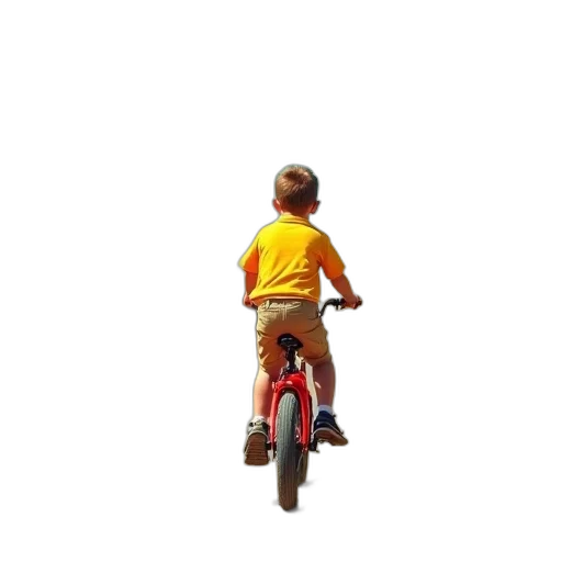 animal, photorealistic, 3d render, young, boy, yellow, shirt, khaki transparent PNG cut-out