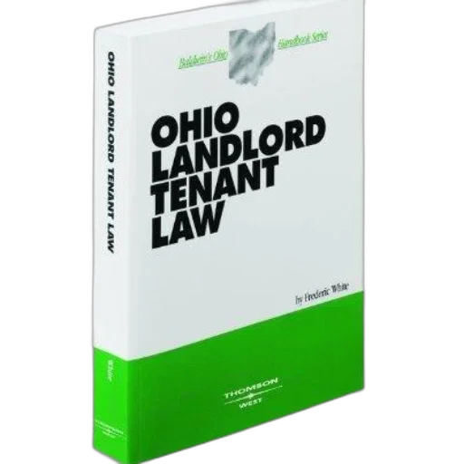 book, titled, ohio, landlord transparent PNG cut-out