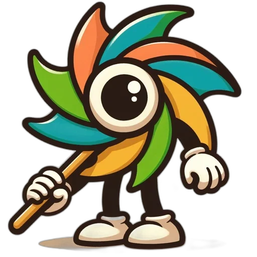 creature, staff, animal, weapon, concept art, 3d render, pixel art, cartoon transparent PNG cut-out