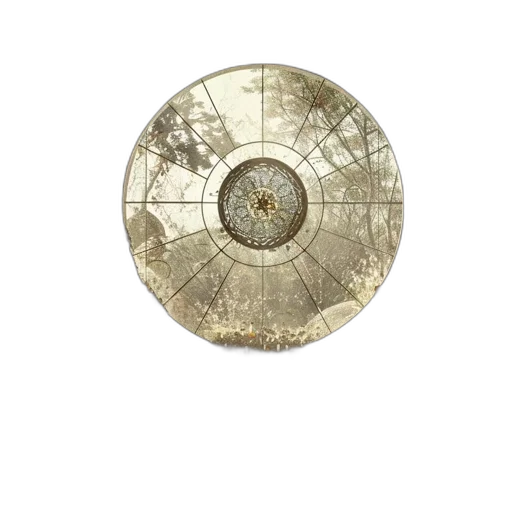 jewelry, umbrella, crown, staff, 3d render, outer space, earth tones, golden transparent PNG cut-out