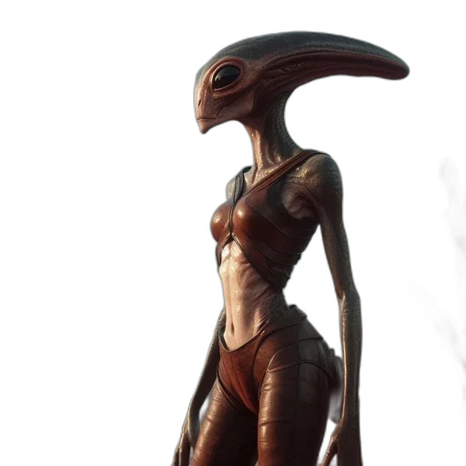 creature, robot, animal, staff, concept art, 3d render, fantasy art, photorealistic transparent PNG cut-out