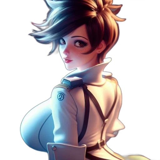 staff, jacket, robot, dress, concept art, anime, fantasy art, pixel art transparent PNG cut-out