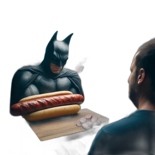 food, concept art, comic book art, photorealistic, watercolor, behind-the-scenes, shot, features transparent PNG cut-out