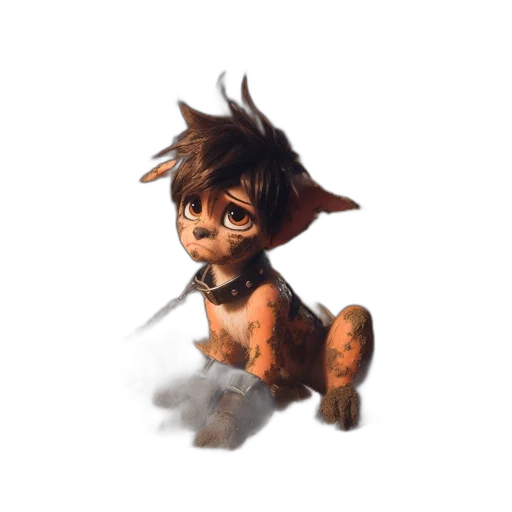 staff, creature, animal, dragon, concept art, fantasy art, 3d render, watercolor transparent PNG cut-out