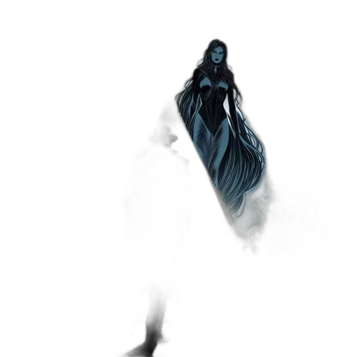 dress, creature, mask, sword, concept art, fantasy art, comic book art, photorealistic transparent PNG cut-out