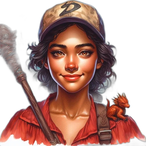 staff, face, weapon, hat, fantasy art, concept art, photorealistic, comic book art transparent PNG cut-out