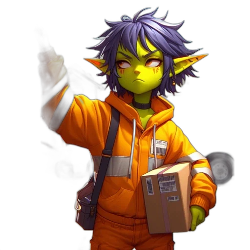 staff, jacket, weapon, concept art, fantasy art, pixel art, 3d render, outer space transparent PNG cut-out