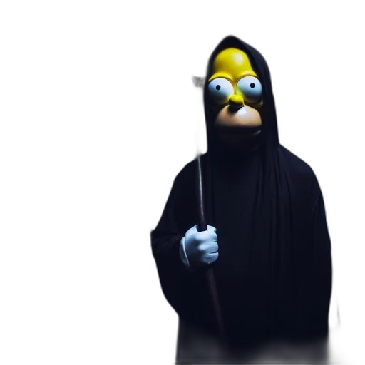 mask, staff, creature, face, 3d render, concept art, cartoon, pixel art transparent PNG cut-out