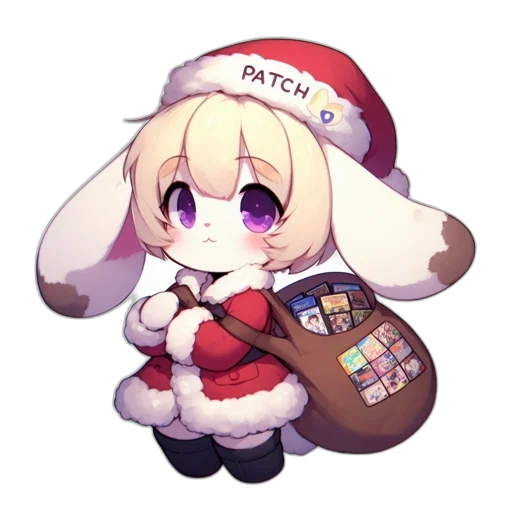 hat, staff, creature, dress, pixel art, anime, concept art, fantasy art transparent PNG cut-out
