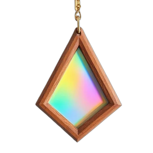 jewelry, umbrella, staff, crown, 3d render, vaporwave, pastel, colorful transparent PNG cut-out