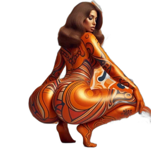 dress, concept art, fantasy art, photorealistic, 3d render, earth tones, golden, expressive transparent PNG cut-out