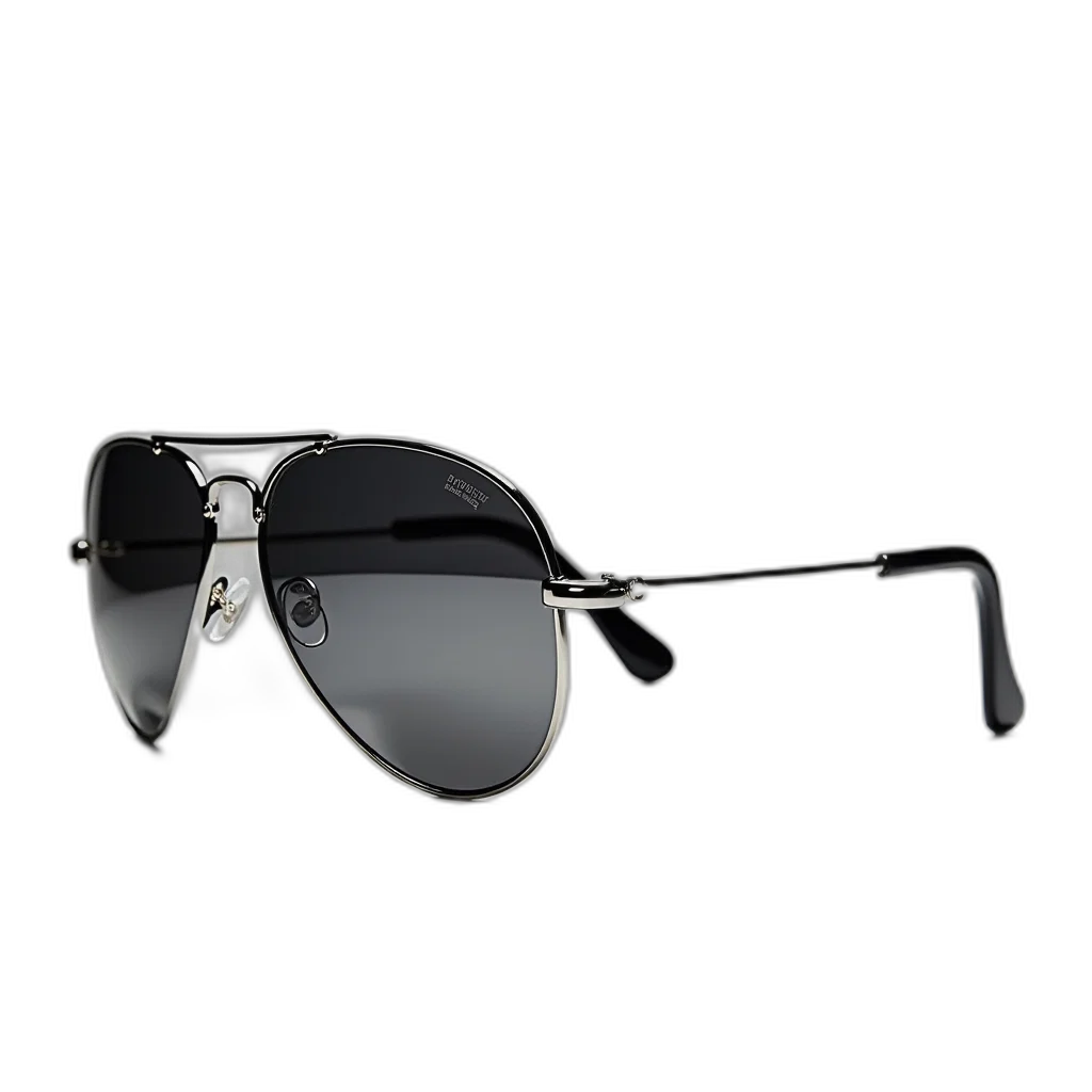 jewelry, 3d render, cyberpunk, pair, silver, aviator, sunglasses, reflective transparent PNG cut-out
