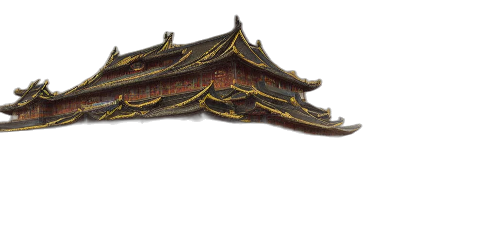 crown, dragon, mask, staff transparent PNG cut-out