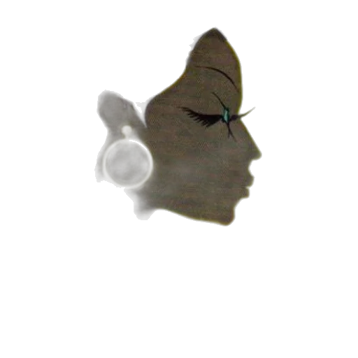 mask, face, hat, crown, photorealistic, 3d render, concept art, vaporwave transparent PNG cut-out