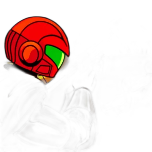 mask, robot, weapon, face, concept art, 3d render, pixel art, photorealistic transparent PNG cut-out