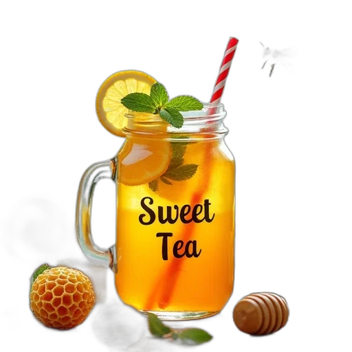 food, photorealistic, 3d render, glass, jar, filled, refreshing, drink transparent PNG cut-out