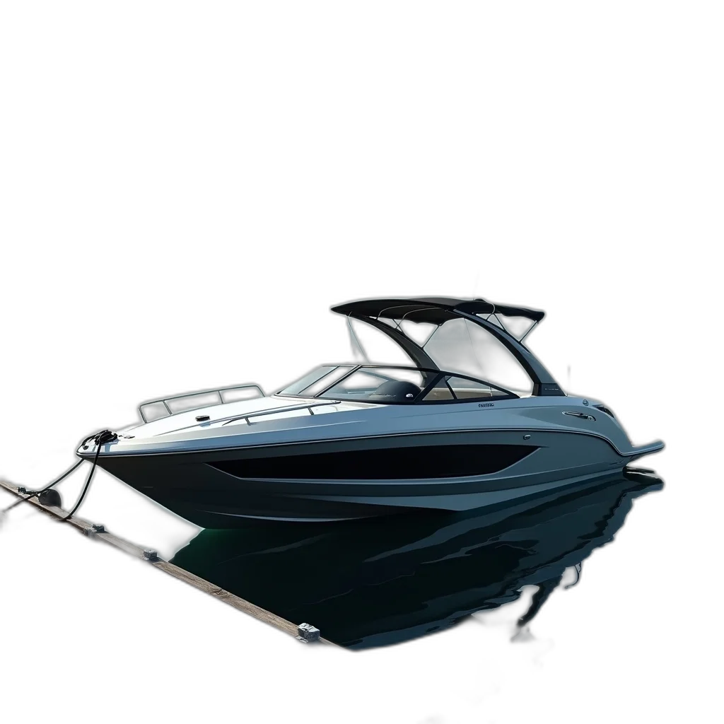 car, weapon, 3d render, concept art, photorealistic, underwater, modern, speedboat transparent PNG cut-out