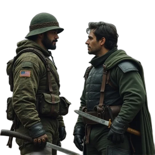 jacket, man, camouflage, clothes transparent PNG cut-out