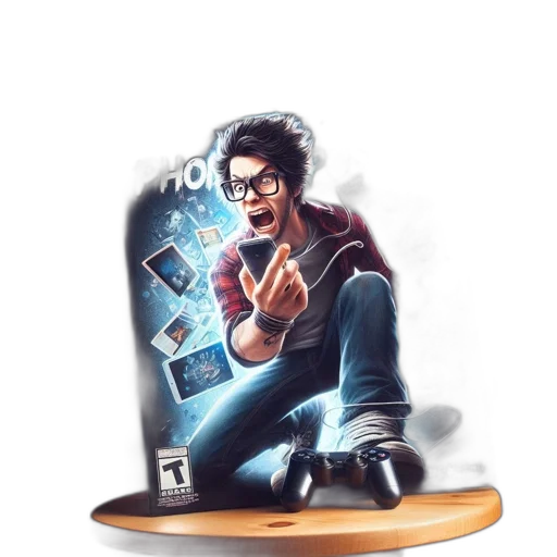 jacket, concept art, comic book art, pixel art, fantasy art, playstation, game, box transparent PNG cut-out
