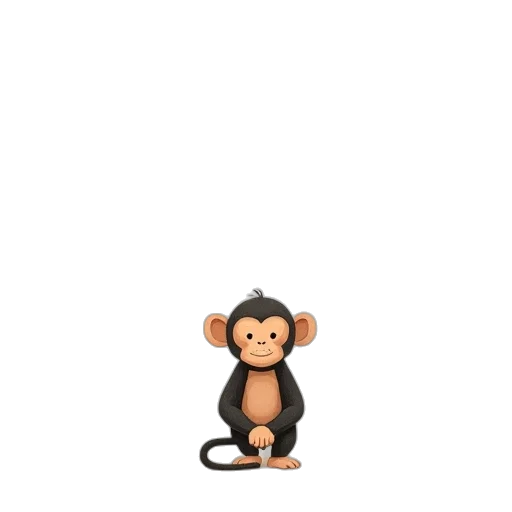 animal, staff, creature, 3d render transparent PNG cut-out
