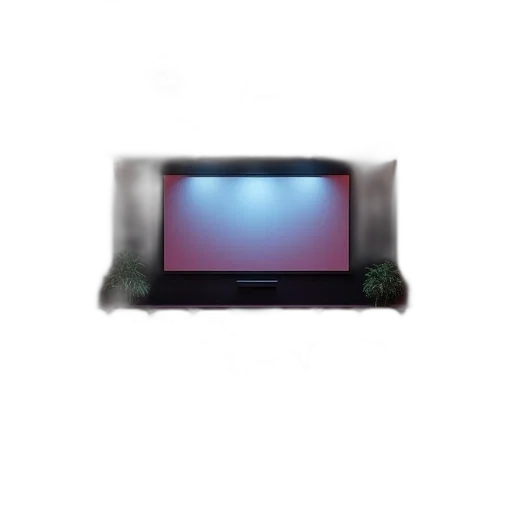 furniture, 3d render, theater, seats transparent PNG cut-out