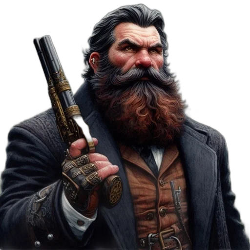 weapon, face, staff, concept art, fantasy art, photorealistic, pixel art, man transparent PNG cut-out