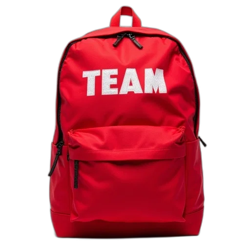 jacket, 3d render, red, white transparent PNG cut-out
