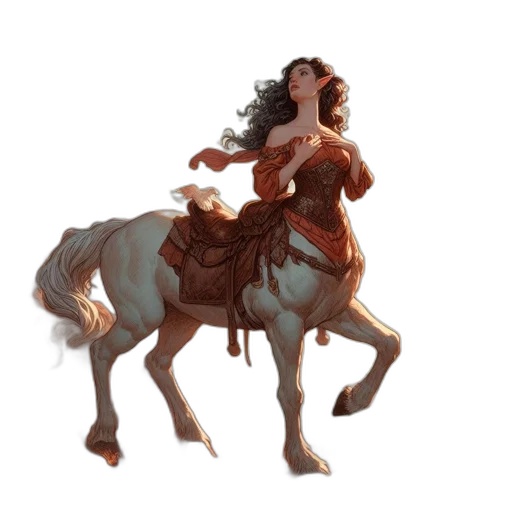 concept art, fantasy art, pixel art, comic book art, earth tones, elfin, woman, elaborate transparent PNG cut-out