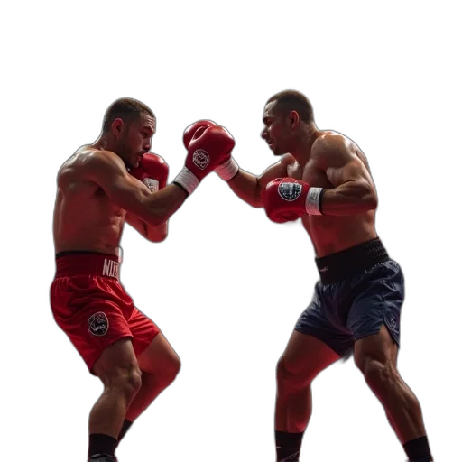 3d render, photorealistic, new, boxing transparent PNG cut-out