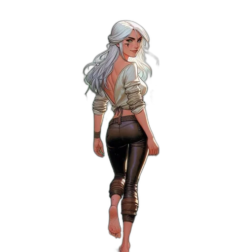 staff, jacket, concept art, fantasy art, comic book art, pixel art, earth tones, pastel transparent PNG cut-out