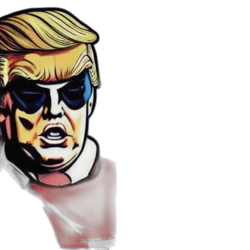mask, face, comic book art, concept art transparent PNG cut-out