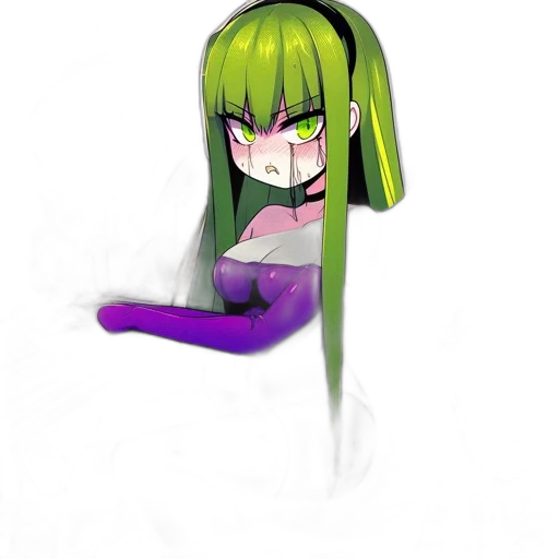 mask, creature, weapon, staff, pixel art, anime, concept art, watercolor transparent PNG cut-out